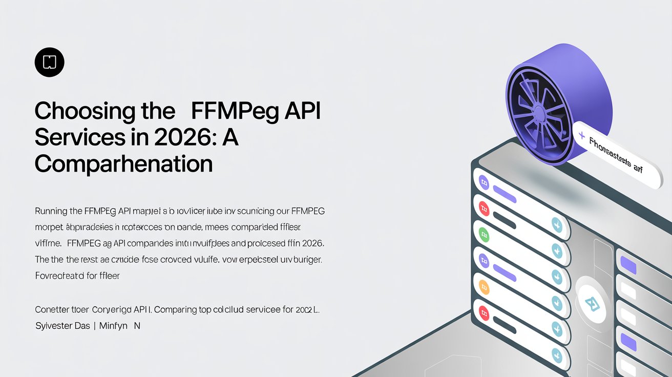 FFmpeg API Comparison 2026: Cloud Transcoding & Self-Hosted Options