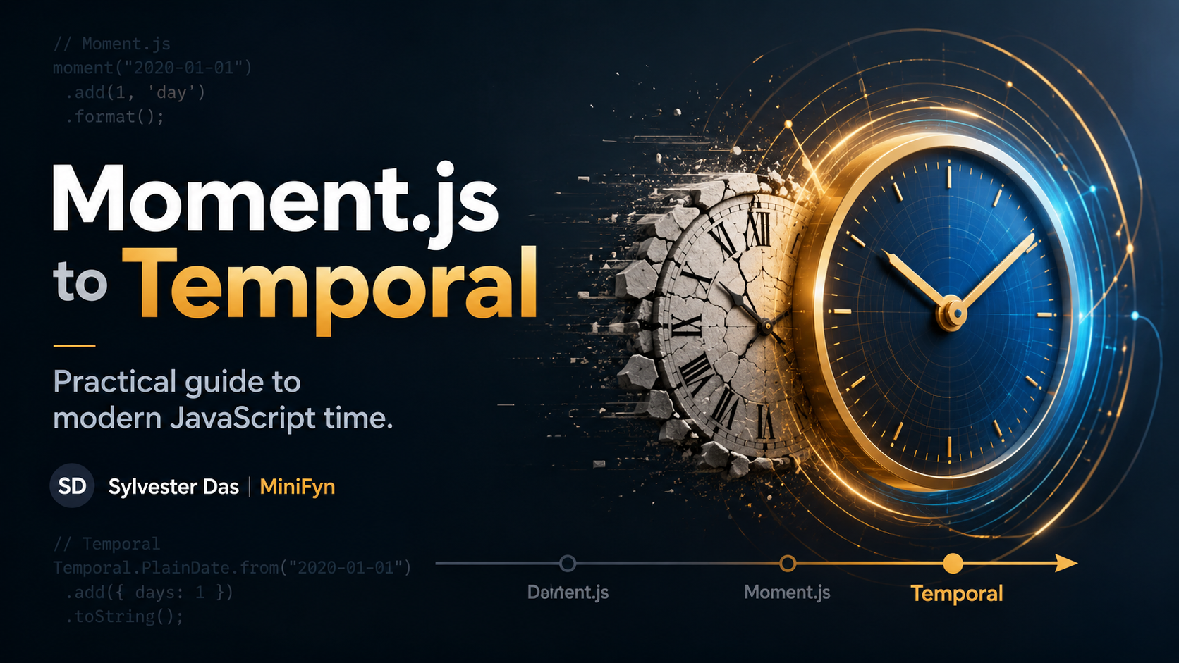 Migrating from Moment.js to Modern JavaScript Temporal API