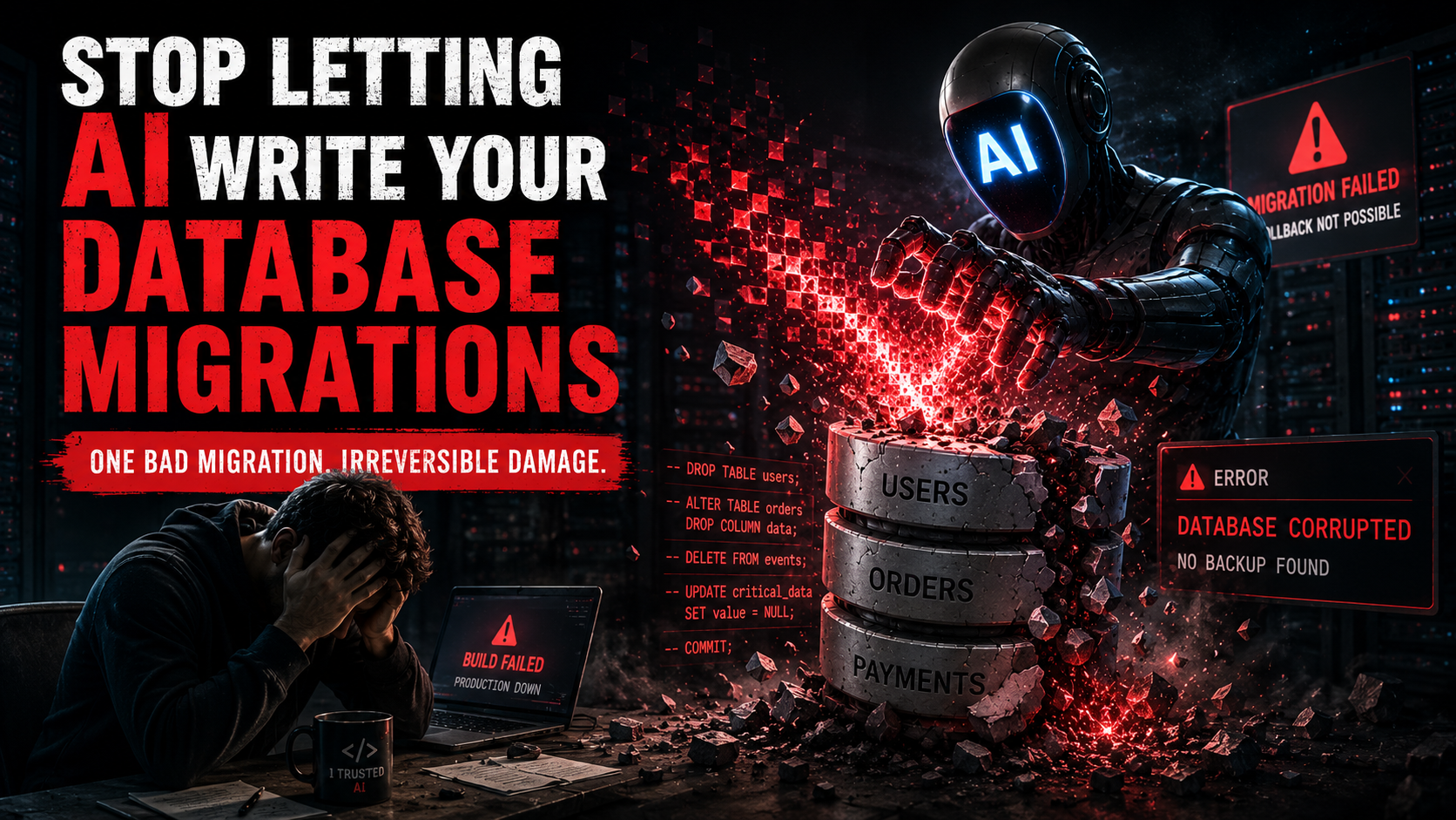 Stop Letting AI Write Your Database Migrations