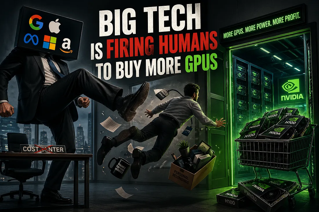 Gpus Tech Stack Big Tech Is Firing Humans to Buy More GPUs in 2026