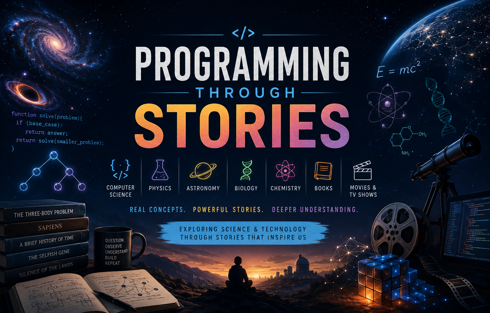 Programming and Science  Through Sci-Fi Stories