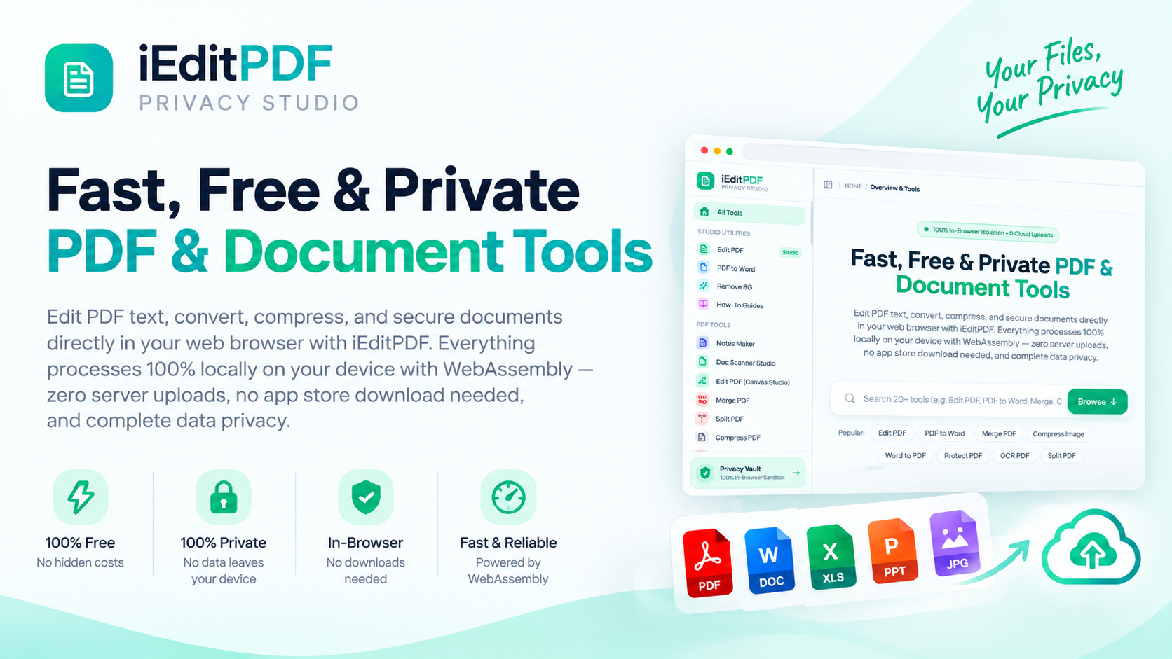 Building iEditPDF: A Privacy-First PDF and Image Toolkit