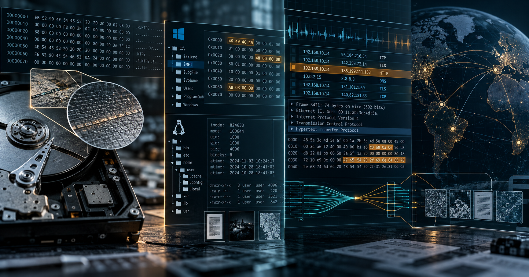 Where Data Hides