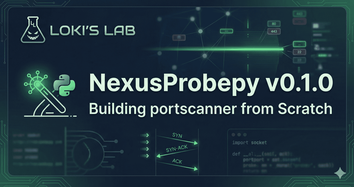 Build a Python Port Scanner from Scratch:NexusProbepy v0.1.0