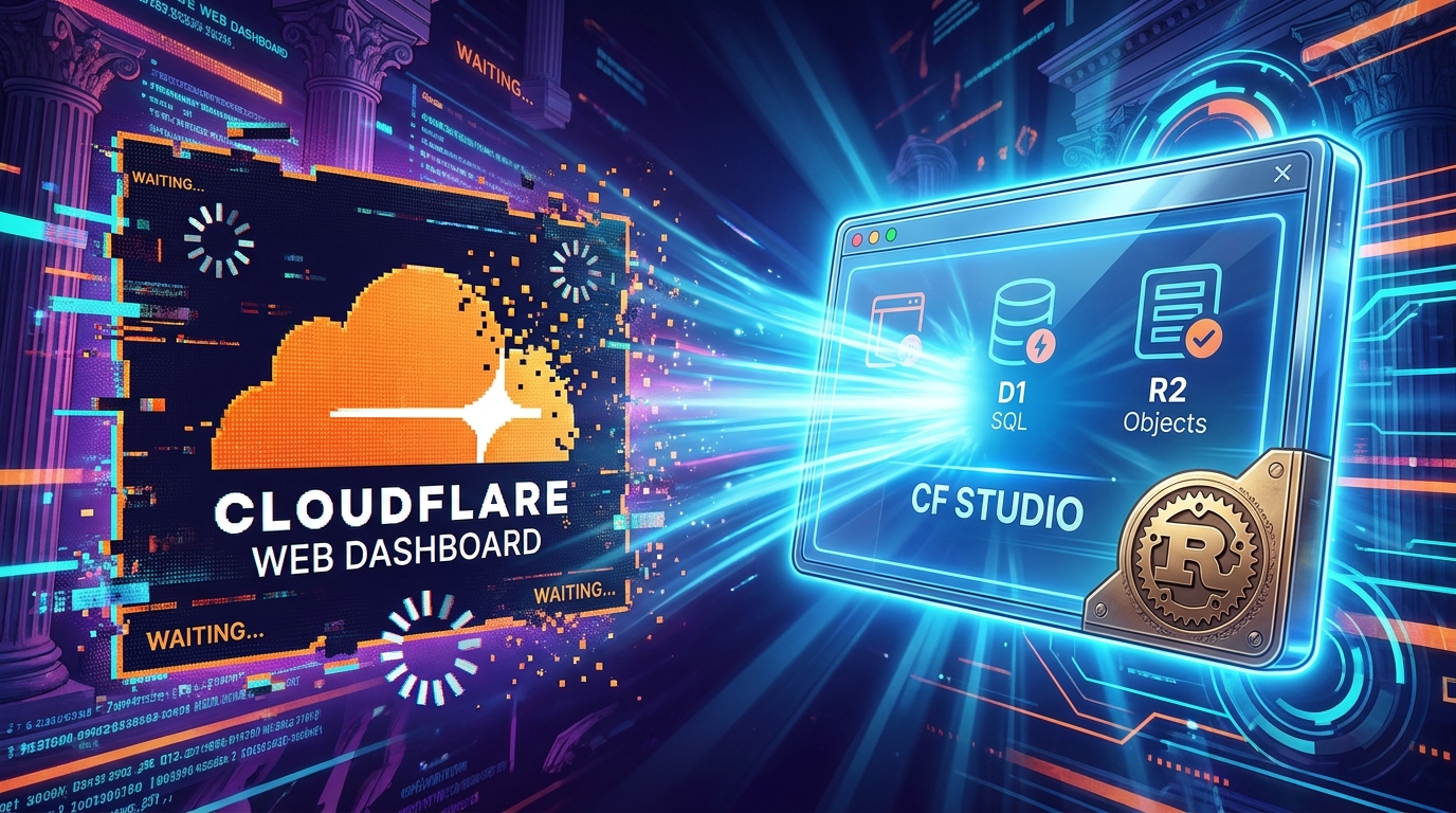 Native Cloudflare Client in Rust | Bypass Dashboard Lag