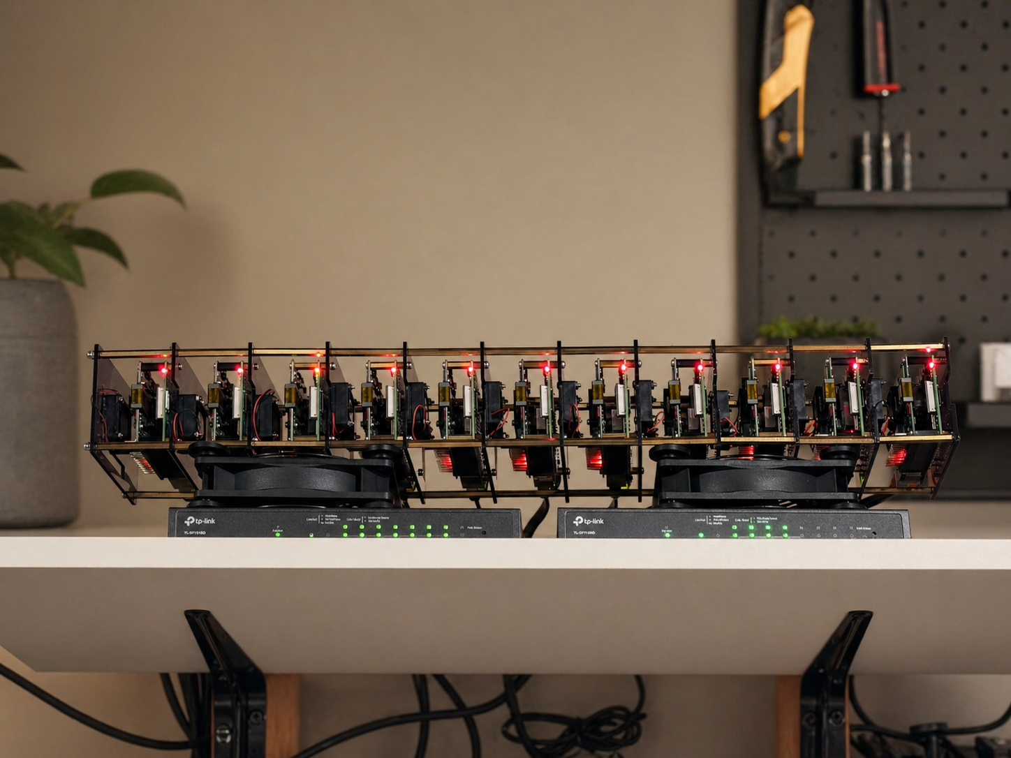 An 11-Node Raspberry Pi Kubernetes DNS Cluster