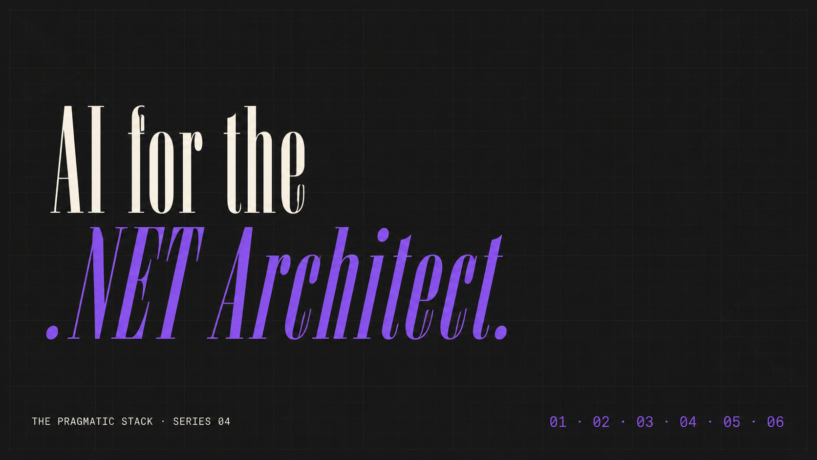 AI for the .NET Architect