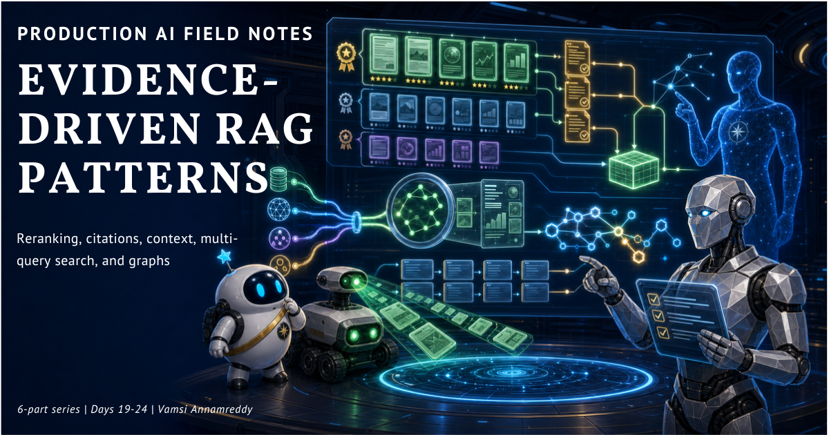 Evidence-Driven RAG Patterns