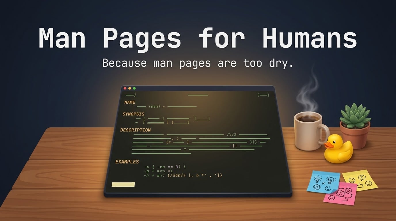 Man Pages for Humans