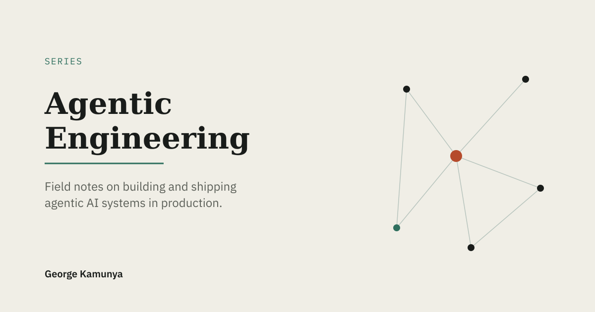 Field Notes on Agentic Engineering